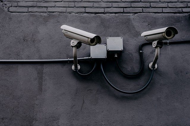 Security cameras and video surveillance.