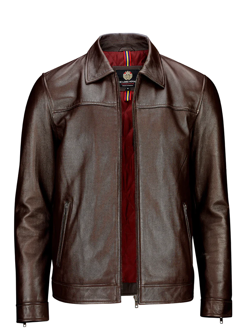 winter leather jacket